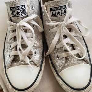 Converse Chuck Taylor All Star Ox Silver Glitter